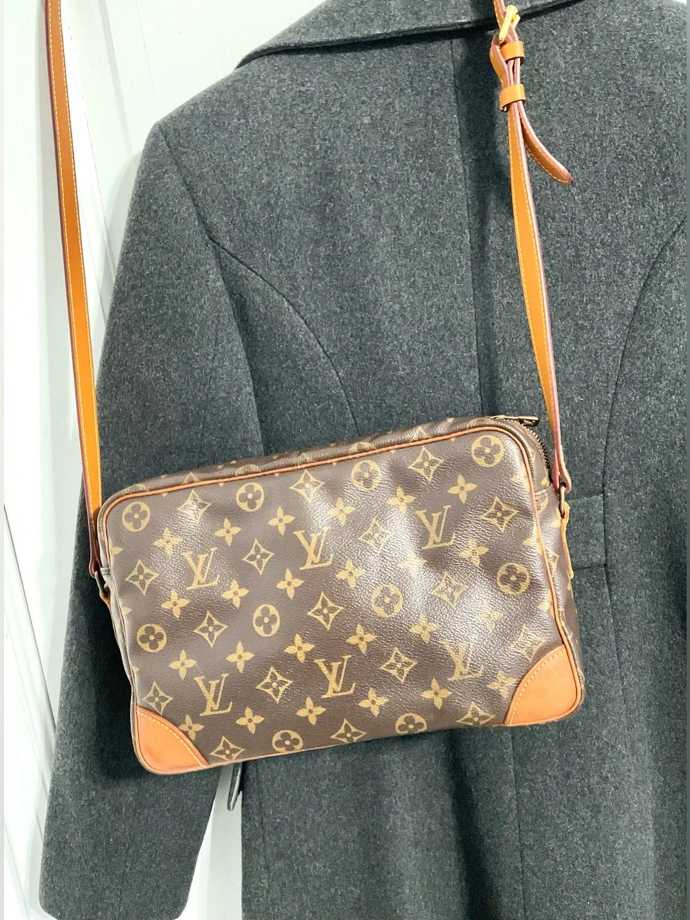 ✅LV BUNDLE DEAL AUTHENTIC GM size TROCADERO 30 Monogram LOUIS VUITTON+ longWALLE - Picture 14 of 14